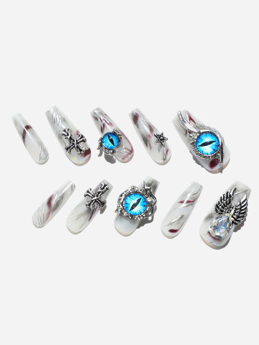 Devil's Eye Press-On Nails