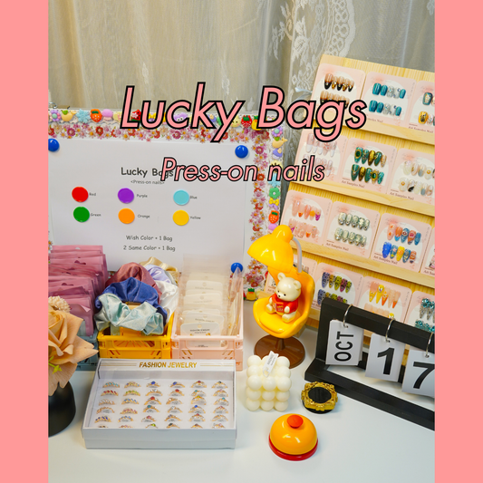 Lucky Press-on Nails Bag